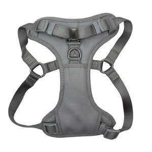 Dog Small Harness Pet Puppy Gray Breathable Adjustable Vest Chest Strap